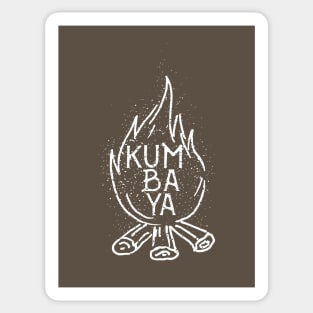 Kumbaya campfire 2 Sticker